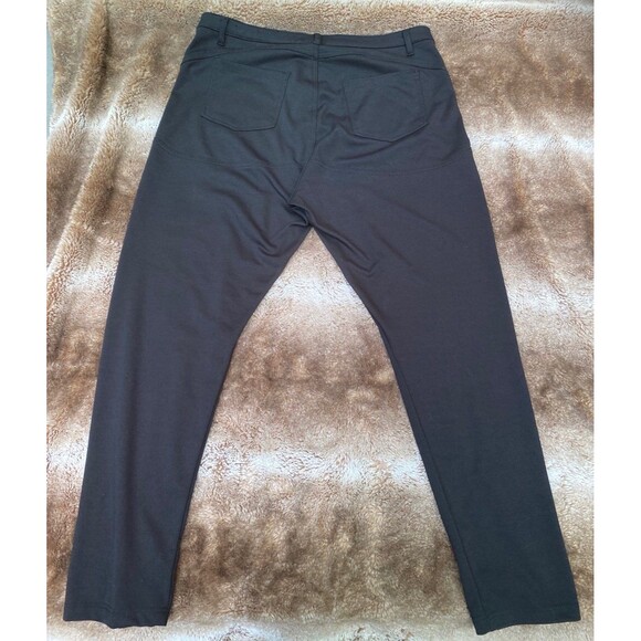 LIKE AN ANGEL Black Classic Dark RAYON POWER STRETCH Pants Size 3X - Picture 5 of 8